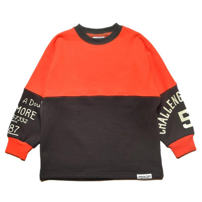 【S/M/L】★オフィシャルチーム★シャギー裏毛ワイドドルマントレーナー（1224277m）