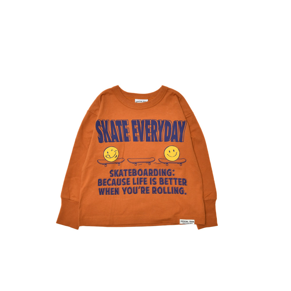 【オフィシャルチーム】スマイルTシャツ　S.M.L　大人サイズ　1225102M