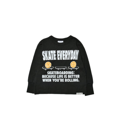 子供服【オフィシャルチーム】20/天竺 スマイルTシャツ　90㎝～150㎝　1225102