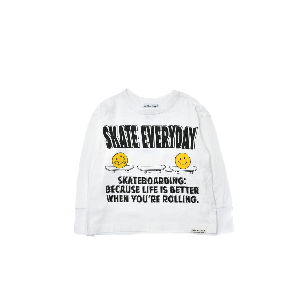【オフィシャルチーム】スマイルTシャツ　S.M.L　大人サイズ　1225102M