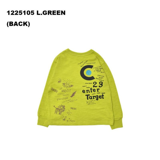 【オフィシャルチーム】ラクガキプリント Tシャツ　S.M.L　大人サイズ　1225105M
