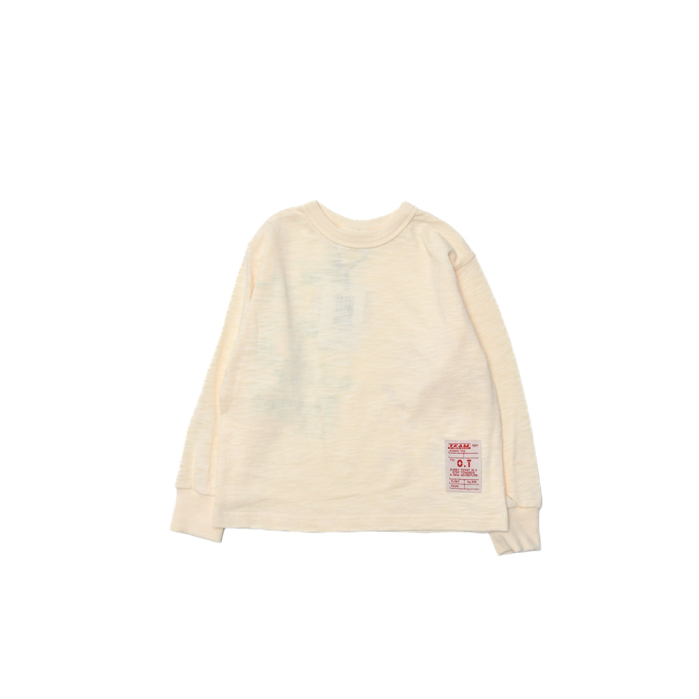 【オフィシャルチーム】ラクガキプリント Tシャツ　S.M.L　大人サイズ　1225105M