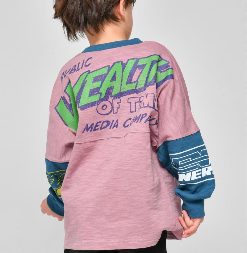 子供服【オフィシャルチーム】ドルマンワイドTシャツ　 90㎝～150㎝　1225133