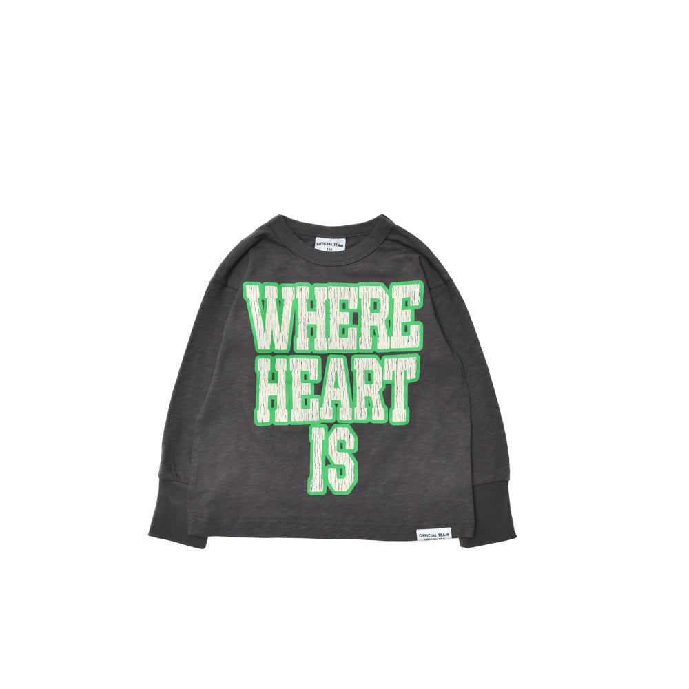 子供服【オフィシャルチーム】　フロッキーワイドTシャツ　90㎝～150㎝　1225155