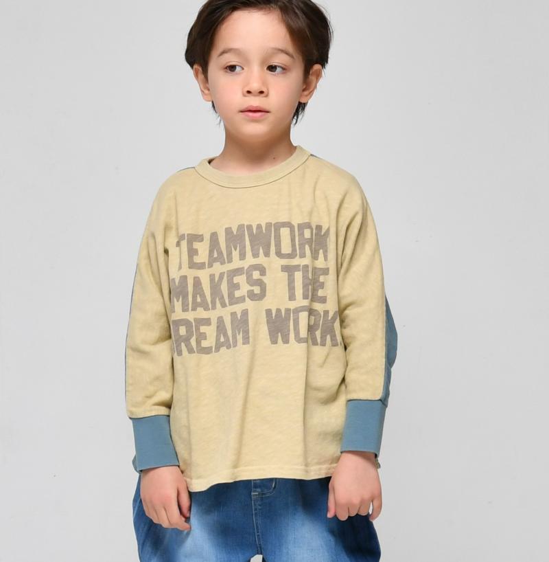 子供服【オフィシャルチーム】　ナンバリングドルマンTシャツ　　90㎝～150㎝　1225157