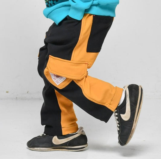 子供服【オフィシャルチーム】起毛スーパーストレッチベイカーパンツ　90㎝～150㎝　1225264
