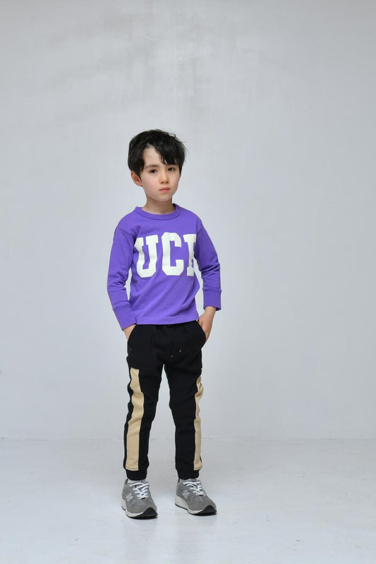 OE天竺 カレッジロゴTシャツ90～150【OFFICIALTEAM】1226101