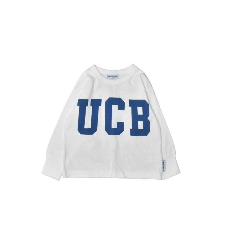 OE天竺 カレッジロゴTシャツ90～150【OFFICIALTEAM】1226101