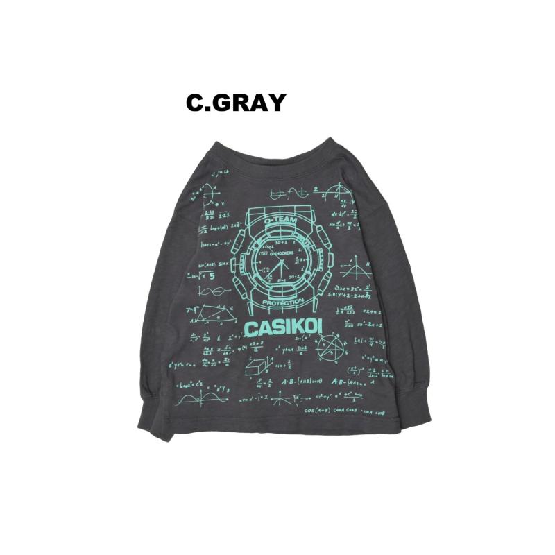 90～150【OFFICIALTEAM】スラブ天竺 CASHIKOIロゴTシャツ1226102