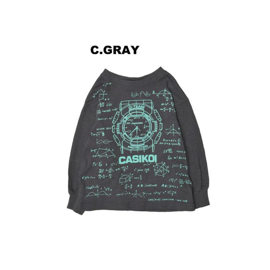 90～150【OFFICIALTEAM】スラブ天竺 CASHIKOIロゴTシャツ1226102