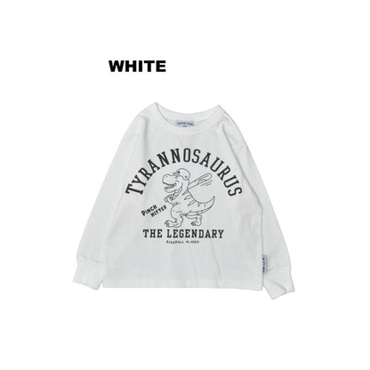 90～150【OFFICIALTEAM】OE天竺 ダイナソーTシャツ1226103