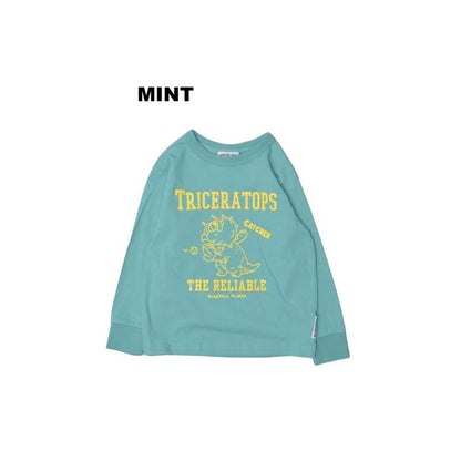 90～150【OFFICIALTEAM】OE天竺 ダイナソーTシャツ1226103