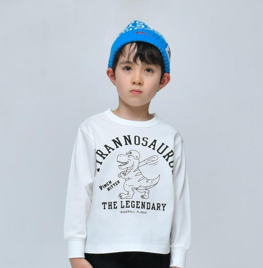 90～150【OFFICIALTEAM】OE天竺 ダイナソーTシャツ1226103
