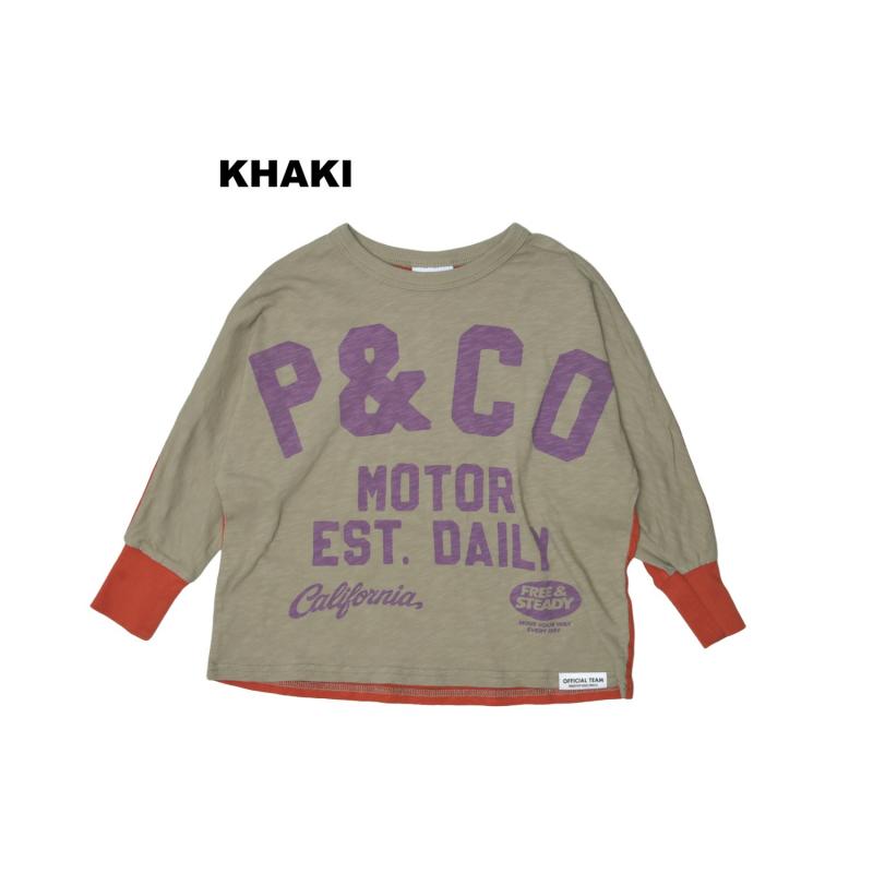 S/Ｍ/L【OFFICIALTEAM】スラブ天竺 ドルマンTシャツ1226109m