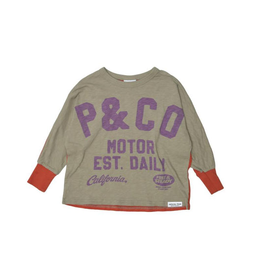 S/Ｍ/L【OFFICIALTEAM】スラブ天竺 ドルマンTシャツ1226109m