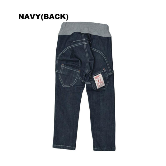 S/Ｍ/L【OFFICIALTEAM】カットデニムサルエルパンツ1226218m