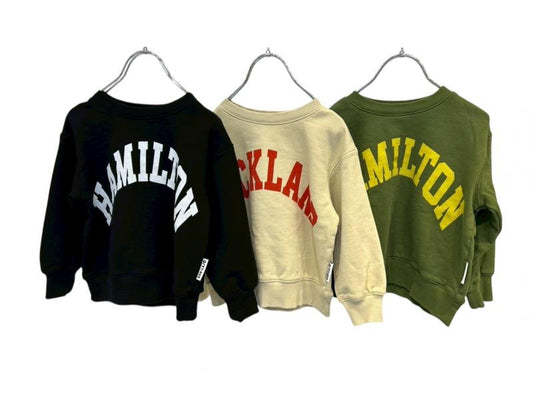 S/Ｍ/L【OFFICIALTEAM】30/10 裏毛カレッジロゴトレーナー1226240m