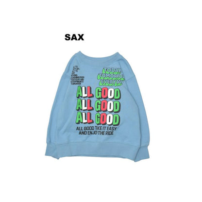 S/Ｍ/L【OFFICIALTEAM】30/10 裏毛 ALL GOODロゴ トレーナー1226242m