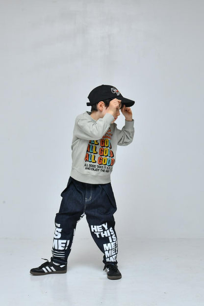 S/Ｍ/L【OFFICIALTEAM】30/10 裏毛 ALL GOODロゴ トレーナー1226242m