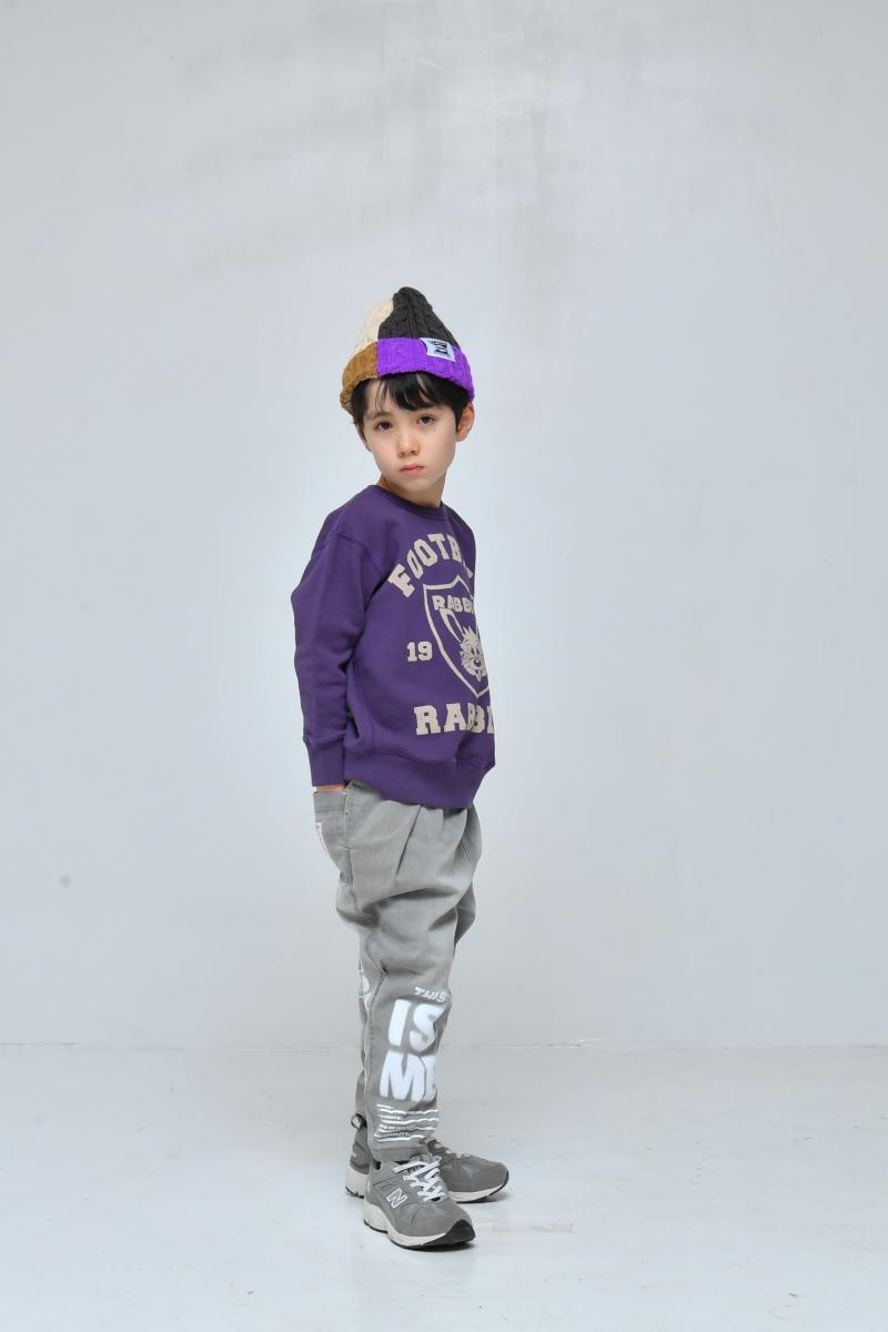 S/Ｍ/L【OFFICIALTEAM】カットデニム プリントワイドタックパンツ1226253m