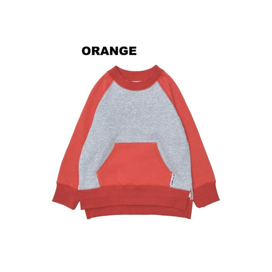 S/Ｍ/L【OFFICIALTEAM】シャギー裏毛 KEEP SMILE ラグラントレーナー1226311m