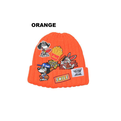 S/Ｍ/L【OFFICIALTEAM】ワッペン付きニットキャップ1226344