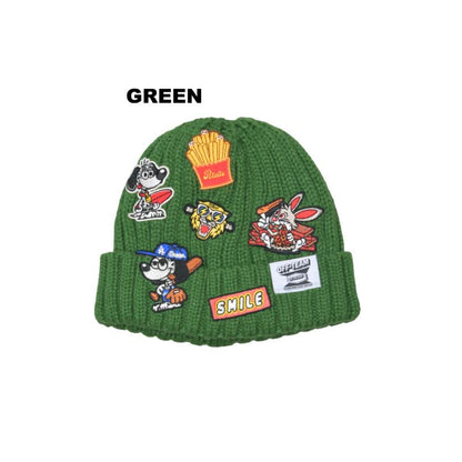 S/Ｍ/L【OFFICIALTEAM】ワッペン付きニットキャップ1226344