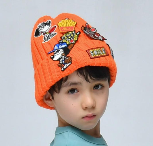 S/Ｍ/L【OFFICIALTEAM】ワッペン付きニットキャップ1226344