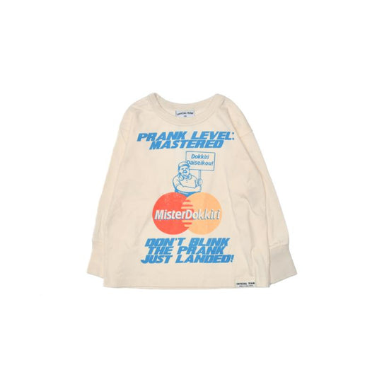 子供服【オフィシャルチーム】ロングTシャツ　90㎝～150㎝　