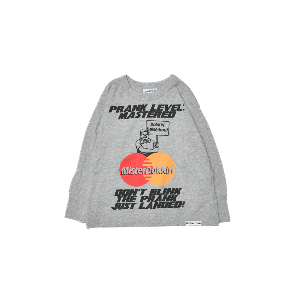 子供服【オフィシャルチーム】ロングTシャツ　90㎝～150㎝　