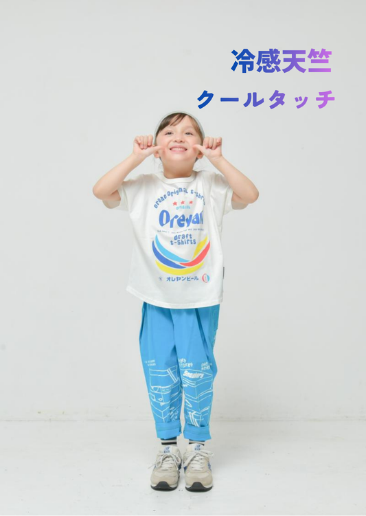 ☆接触冷感☆子供服90~150【OFFICIALTEAM】クールタッチ ”俺やん”Tシャツ_1126204
