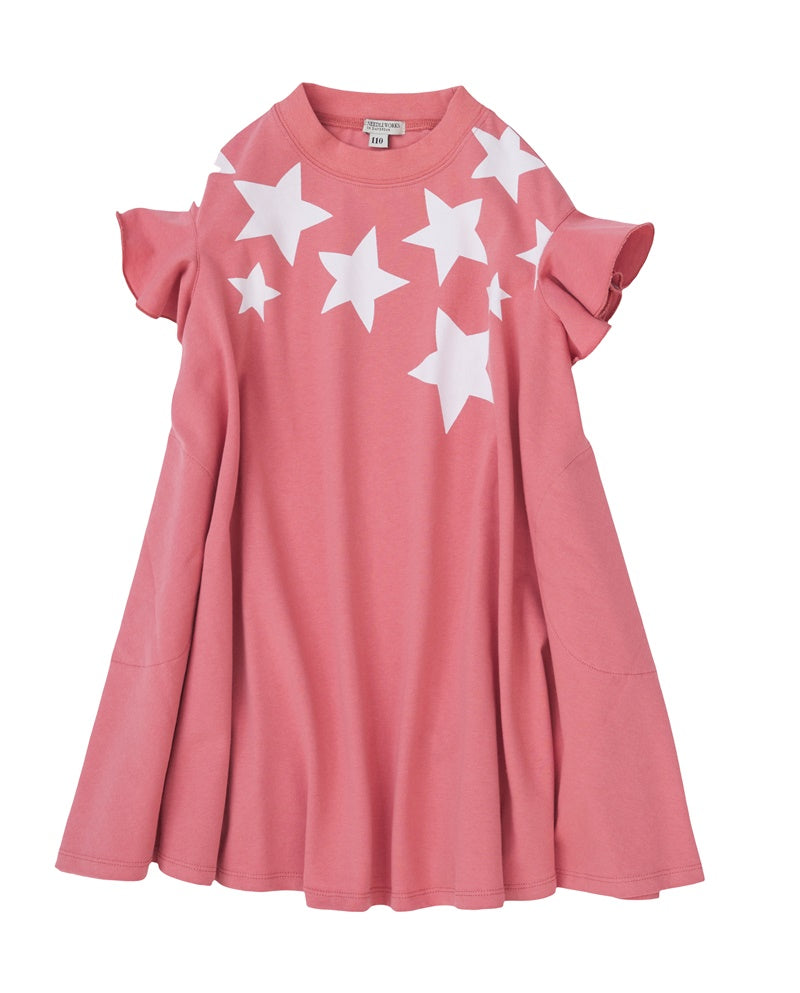 【NEEDLE WORKS】ミルキーウェイフレアデイドレス★2123892j(130cm~150cm)