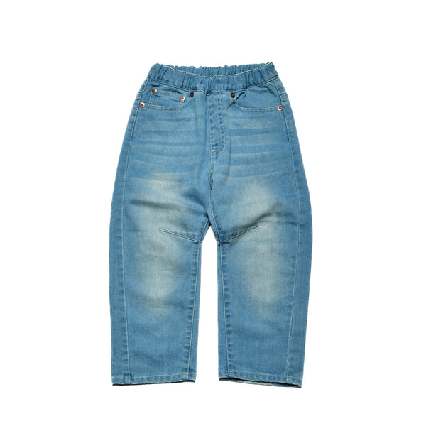 デイリーに活躍する一本💖【ニードルワークス】立体denimクラッシュ加工パンツ｜1size～2size｜2125004W
