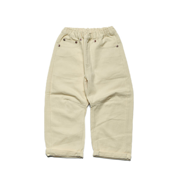 【ニードルワークス】立体denimクラッシュ加工パンツ｜100cm～150cm｜2125004