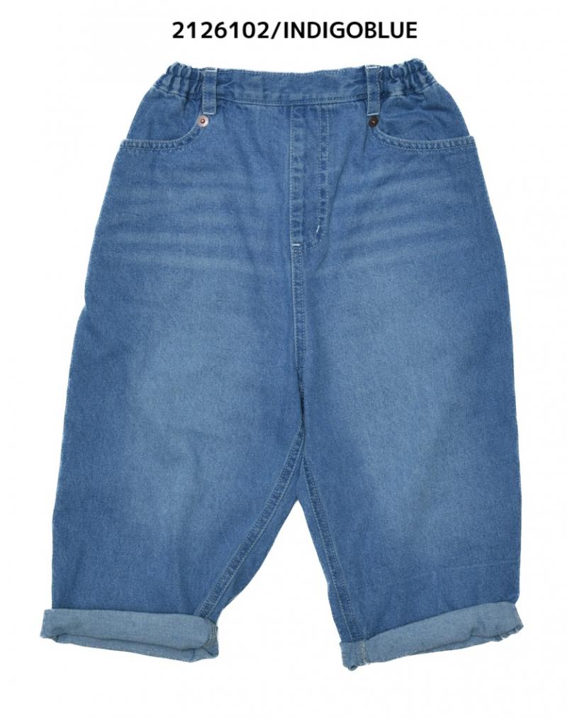 可愛いの新しい魅力を引き出す子供服♪100～150【ニードルワークス】デニムイージーパンツ2126102