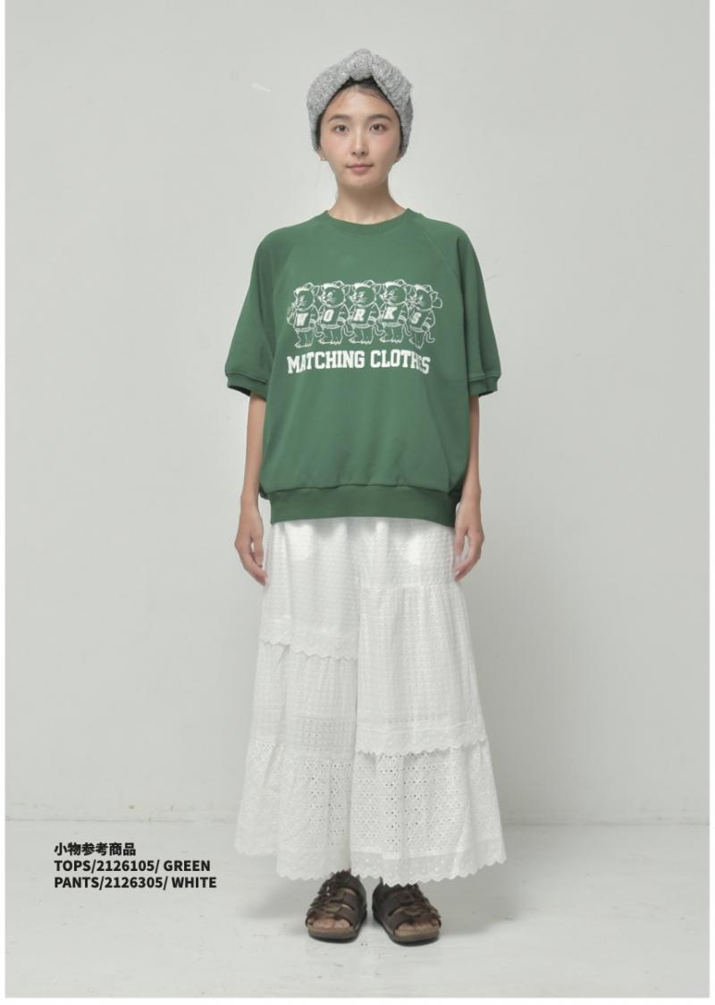 汗を吸ってさらさら快適。ロングシーズン大活躍の万能アメカジ♪100～150【ニードルワークス】ミニ裏毛Tシャツ2126105