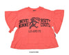 オシャレオーラ漂う子供服♪100～150【ニードルワークス】リメイク風Tシャツ2126215