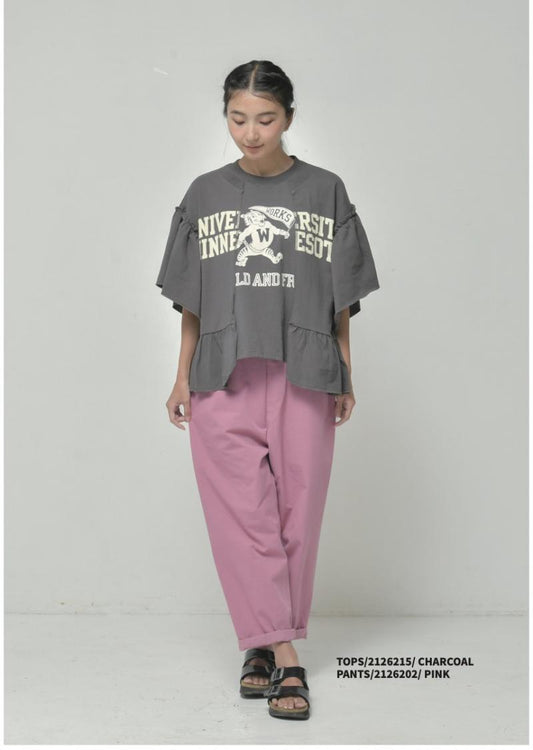 9～13号【ニードルワークス】リメイク風Tシャツ2126215w