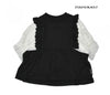 定番でかわいい子供服♪100～150【ニードルワークス】T/C天竺レースTシャツ2126216