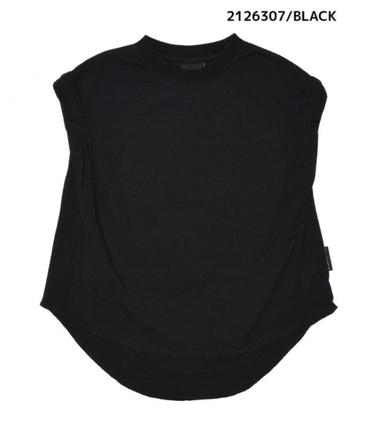 9～13号【ニードルワークス】ロールUP袖Tシャツ2126307w