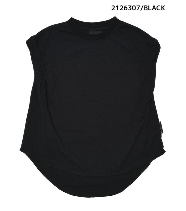 9～13号【ニードルワークス】ロールUP袖Tシャツ2126307w