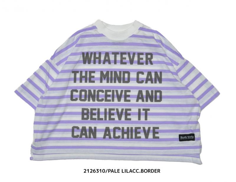 9～13号【ニードルワークス】T/C天竺BIGロゴTシャツ2126310w