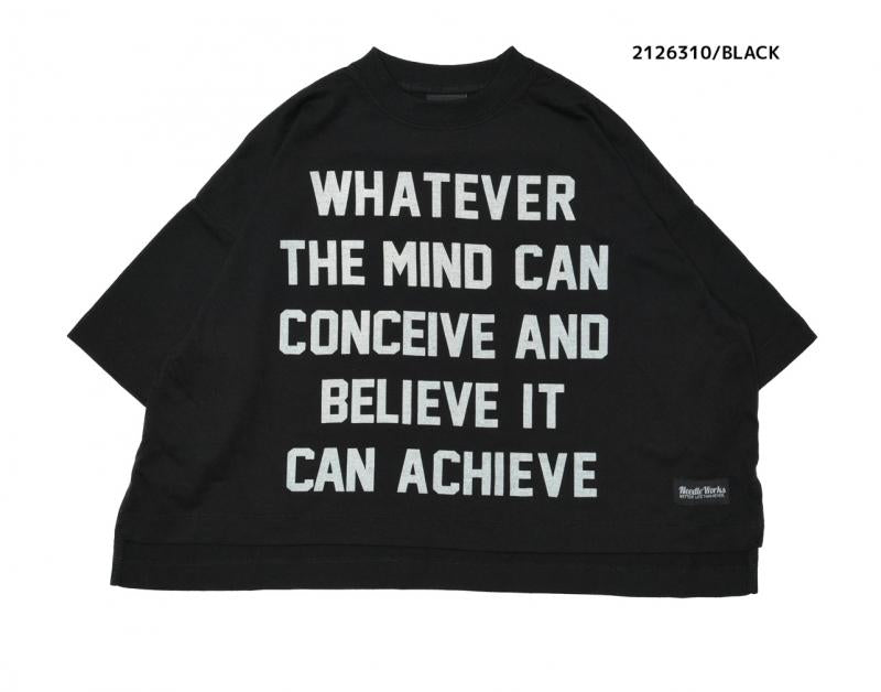 9～13号【ニードルワークス】T/C天竺BIGロゴTシャツ2126310w