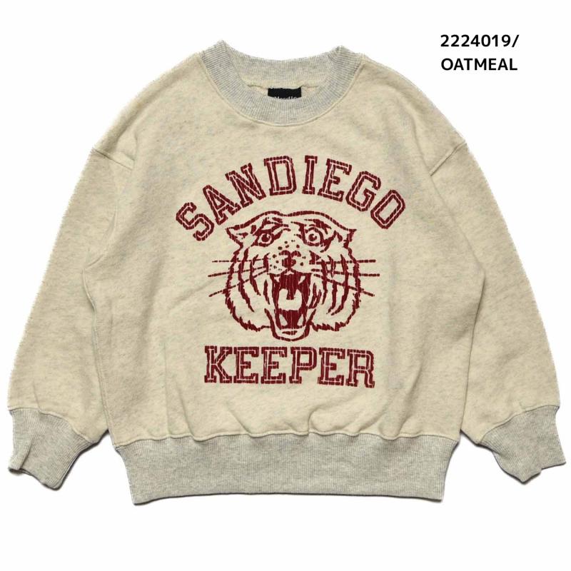 【100~120】★NEEDLEWORKS★柔らか裏毛SANDIEGOトレーナー（2224019）