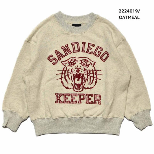 【100~120】★NEEDLEWORKS★柔らか裏毛SANDIEGOトレーナー（2224019）
