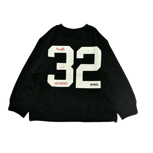【130~150】★NEEDLEWORKS★肉厚天竺32ロンT（2224119j）
