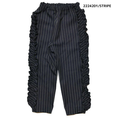 【100~120】★NEEDLEWORKS★ストレッチポリエステルチェックパンツ（2224201）