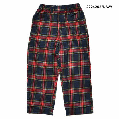 【9号/11号～13号】★NEEDLEWORKS★タータンチェックストレートパンツ（2224202w）