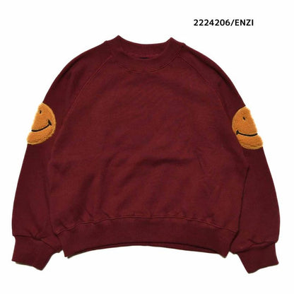 【9号/11号～13号】★NEEDLEWORKS★柔らか裏毛スマイルトレーナー（2224206w）