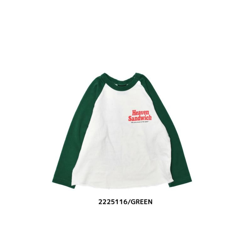 【ニードルワークス】ラグランTシャツ　9号～13号　2225116W